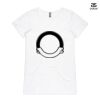 ASColour Ladies 'Bevel' V-Neck Tshirt Thumbnail