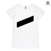 ASColour Ladies 'Bevel' V-Neck Tshirt Thumbnail