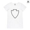 ASColour Ladies 'Bevel' V-Neck Tshirt Thumbnail