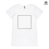 ASColour Ladies 'Bevel' V-Neck Tshirt Thumbnail