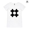ASColour Ladies 'Bevel' V-Neck Tshirt Thumbnail