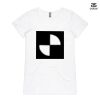 ASColour Ladies 'Bevel' V-Neck Tshirt Thumbnail