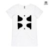 ASColour Ladies 'Bevel' V-Neck Tshirt Thumbnail