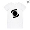ASColour Ladies 'Bevel' V-Neck Tshirt Thumbnail
