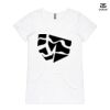 ASColour Ladies 'Bevel' V-Neck Tshirt Thumbnail