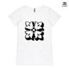 ASColour Ladies 'Bevel' V-Neck Tshirt Thumbnail