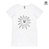 ASColour Ladies 'Bevel' V-Neck Tshirt Thumbnail