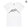ASColour Ladies 'Bevel' V-Neck Tshirt Thumbnail