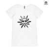 ASColour Ladies 'Bevel' V-Neck Tshirt Thumbnail