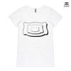 ASColour Ladies 'Bevel' V-Neck Tshirt Thumbnail