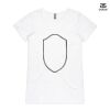 ASColour Ladies 'Bevel' V-Neck Tshirt Thumbnail