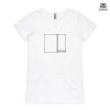 ASColour Ladies 'Bevel' V-Neck Tshirt Thumbnail