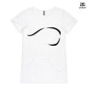 ASColour Ladies 'Bevel' V-Neck Tshirt Thumbnail