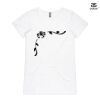 ASColour Ladies 'Bevel' V-Neck Tshirt Thumbnail