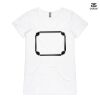 ASColour Ladies 'Bevel' V-Neck Tshirt Thumbnail