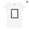 ASColour Ladies 'Bevel' V-Neck Tshirt Thumbnail