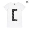 ASColour Ladies 'Bevel' V-Neck Tshirt Thumbnail