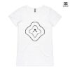 ASColour Ladies 'Bevel' V-Neck Tshirt Thumbnail