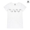 ASColour Ladies 'Bevel' V-Neck Tshirt Thumbnail