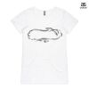 ASColour Ladies 'Bevel' V-Neck Tshirt Thumbnail