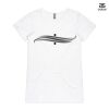 ASColour Ladies 'Bevel' V-Neck Tshirt Thumbnail