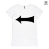 ASColour Ladies 'Bevel' V-Neck Tshirt Thumbnail