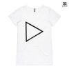 ASColour Ladies 'Bevel' V-Neck Tshirt Thumbnail