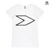 ASColour Ladies 'Bevel' V-Neck Tshirt Thumbnail