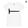 ASColour Ladies 'Bevel' V-Neck Tshirt Thumbnail