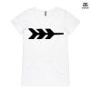 ASColour Ladies 'Bevel' V-Neck Tshirt Thumbnail