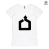 ASColour Ladies 'Bevel' V-Neck Tshirt Thumbnail