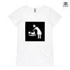 ASColour Ladies 'Bevel' V-Neck Tshirt Thumbnail