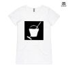 ASColour Ladies 'Bevel' V-Neck Tshirt Thumbnail