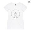 ASColour Ladies 'Bevel' V-Neck Tshirt Thumbnail