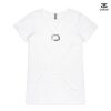 ASColour Ladies 'Bevel' V-Neck Tshirt Thumbnail
