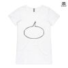 ASColour Ladies 'Bevel' V-Neck Tshirt Thumbnail