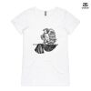 ASColour Ladies 'Bevel' V-Neck Tshirt Thumbnail