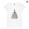 ASColour Ladies 'Bevel' V-Neck Tshirt Thumbnail