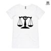 ASColour Ladies 'Bevel' V-Neck Tshirt Thumbnail