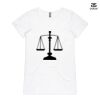ASColour Ladies 'Bevel' V-Neck Tshirt Thumbnail