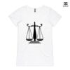 ASColour Ladies 'Bevel' V-Neck Tshirt Thumbnail