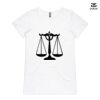 ASColour Ladies 'Bevel' V-Neck Tshirt Thumbnail