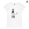 ASColour Ladies 'Bevel' V-Neck Tshirt Thumbnail