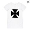 ASColour Ladies 'Bevel' V-Neck Tshirt Thumbnail