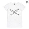 ASColour Ladies 'Bevel' V-Neck Tshirt Thumbnail