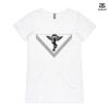 ASColour Ladies 'Bevel' V-Neck Tshirt Thumbnail