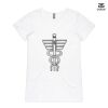 ASColour Ladies 'Bevel' V-Neck Tshirt Thumbnail
