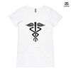 ASColour Ladies 'Bevel' V-Neck Tshirt Thumbnail