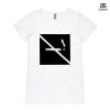 ASColour Ladies 'Bevel' V-Neck Tshirt Thumbnail