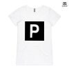 ASColour Ladies 'Bevel' V-Neck Tshirt Thumbnail